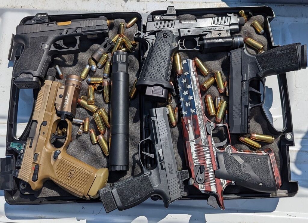 Pistol collection